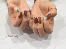 ネイルズアリー 立川店(Nails ally)/個性派×うねうね×マグネット