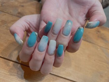 アトリエ ツメ(atelier TsuMe)/サマーネイル/ミラーアート