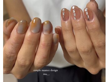 ムー(mu_.)/お任せ design simple