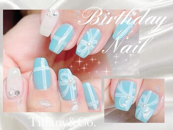 ル クラブ ド ボーテ 練馬/Birthdayネイル．・☆