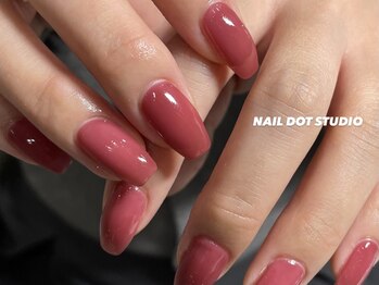 ネイルドットスタジオ 堺筋本町(NAIL DOT STUDIO)/ピンクネイル