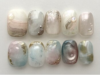 アイネイルズ 池袋店(I-nails)の写真/こだわりのニュアンスネイル☆Trend collection初回￥9000(オフケア込)/再来￥9500(オフ代別途)[池袋]