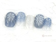 ネイルメゾン 池袋店(NAIL MAISON)/キラキラ花火¥10550