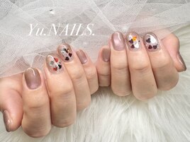 春ハートホログラムマグネット