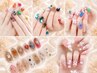【お好きなネイル時間内やりたい放題】ハンドorフットネイル　￥13000～