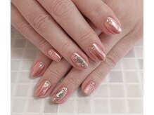 ココ ネイル(Coco Nail)/ピンクミラーnail