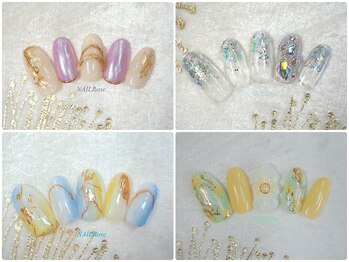 ネイルローズ(NAIL Rose)/5月6月キャンペーン¥7990