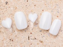 アイネイルズ 町田店(I nails)/クリアベース先端ハート7980円