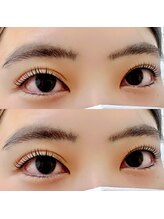 プラスアイ 赤羽東口店/まつ毛パーマ/担当：田中