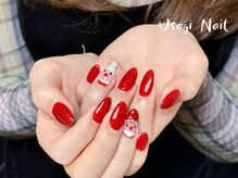 ウサギネイル 新大久保店(usagi nail)/マグネットフレンチ秋可愛い