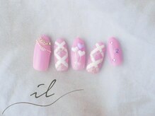 イル 神戸店/ピンク×チェック