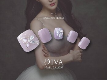 ネイルサロンディーバ 石橋店(Diva)/フットデザインセレクト
