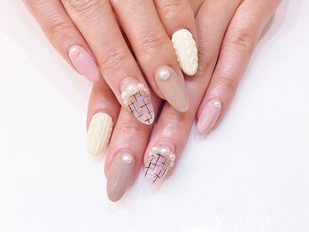 ネイルコレクション ピンク(Nail Collection Pink)/ジェル放題10990ニット&ツイード