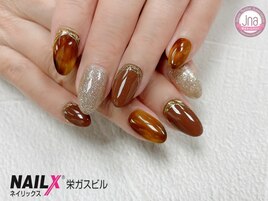 べっ甲ネイル☆