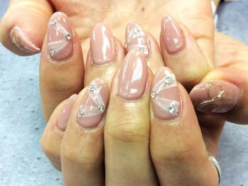 ジャスミンネイル(Jasmine Nail)の写真/【翌朝5時まで営業、仕事前、帰り、深夜にネイルができる☆】お忙しい方にもオススメ◎持込デザインOK！