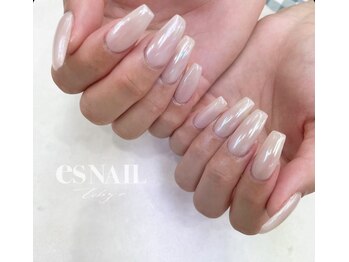 エスネイル 新宿西口店(es NAIL)/ホワイトミラー