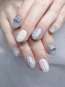 ビーネイル 新松戸(BE NAIL)/可愛い120分お持ち込みデザイン