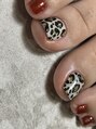 リベロネイル(Libero Nail)&nbsp;foot 親指 2本 free art