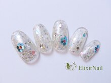 エリクサーネイル 神田(Elixir Nail)/シンプル / クーポン使用
