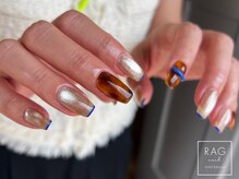 ラグ ネイル(RAG nail)の雰囲気（残暑残る秋ネイルがめちゃかわ♪）