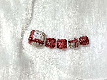 チェックネイル