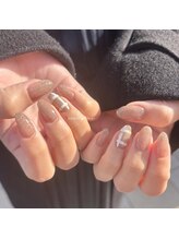 オッドジョブス ネイルアンドアイラッシュ 庚午店(odd jobs)/12月定額 シンプルコース