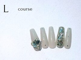 定額ネイルLコース　ハンド