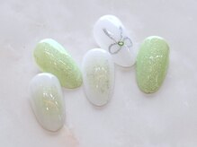 ルシェルアイ/ニュアンス☆ミント☆リボン