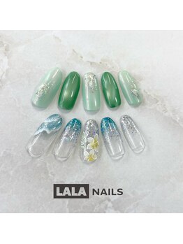 ララネイルズ(LALA NAILS)/[NEW]定額シンプルコース ¥6,299