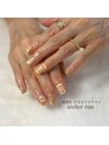 清涼感たっぷり☆シトラスネイル