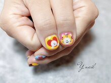 ワイネイル(Y.nail)/ポップなカラフルデザイン