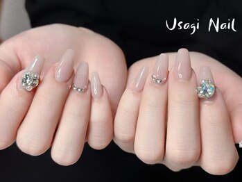 ウサギネイル 新大久保店(usagi nail)/冬ネイル