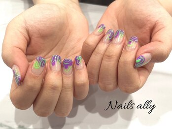 ネイルズアリー 立川店(Nails ally)/うねうね×個性派×マグネット