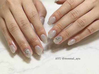 モナールアンド(MONNAL&)/フラッシュラメネイル