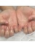 【シンプルオフィス系】ハンドカラーグラデーション（オフ別）¥5300