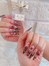 黒グラデネイル