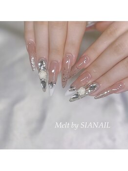 メルト バイ シアネイル(Melt by SIANAIL)の写真/ネイルサロン難民の方必見！！ロングネイルのフォルムやモチ、再現性に自信アリ。口コミ評価★4.97の実力者