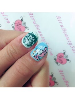 アイル ビューティーサロン(Airu Beauty Salon)/スヌーピー＋スタバ