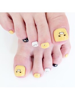 ネイルコレクション ピンク(Nail Collection Pink)/フットジェルアート付放題¥12990