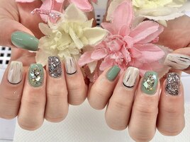 立和名/カジュアル大人ネイル