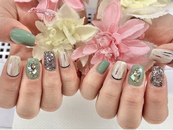 ディーネイル 京橋(D-nail)/立和名/カジュアル大人ネイル