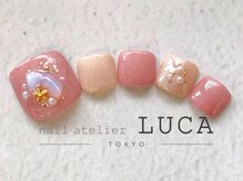 ネイルアトリエルカ(nail atelier LUCA)/W-110 大人可愛いシェルフット