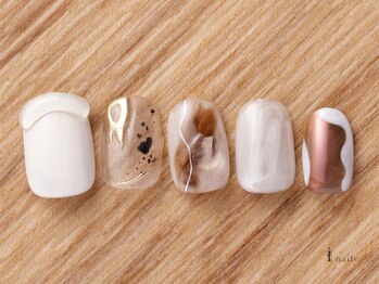 アイネイルズ 吉祥寺店(I nails)/ちぐはぐニュアンス[吉祥寺]