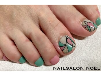 ノエル(Noel)/FOOT☆大人プッチ柄