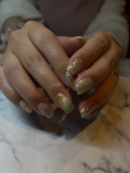 オマモリ ネイル 心斎橋店(omamori nail)/持ち込みニュアンス