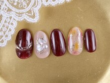 ショコ アンド ラム(Syoko&Lum)/☆ボルドー×ニュアンス☆