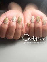 オンシジューム(Oncidium)/フラワーネイル♪