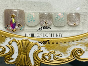 メイ(MAY)の写真/【初回オフ無料】上品で繊細なデザインを足元から♪アートやトレンドデザインまで幅広くご用意◎