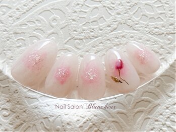ネイルサロン ブランシュール(Nail Salon Blancheur)/チューリップチークネイル