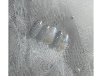 ホワイト(WHITE)/定額ネイル